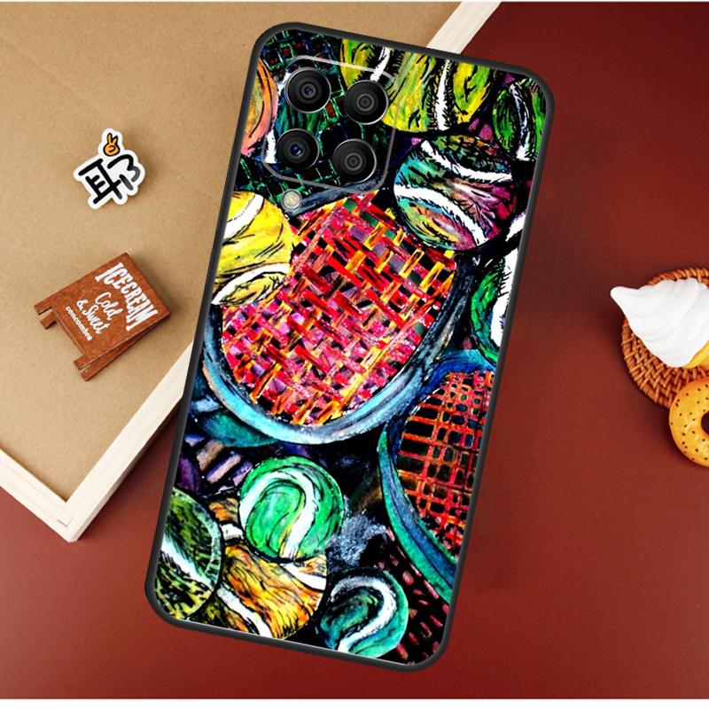 Tennis Ball Sport For Samsung Galaxy M33 M53 M23 M13 M11 M51 M14 M34 M54 M20 M30s M12 M32 M52 M15 M55 Case