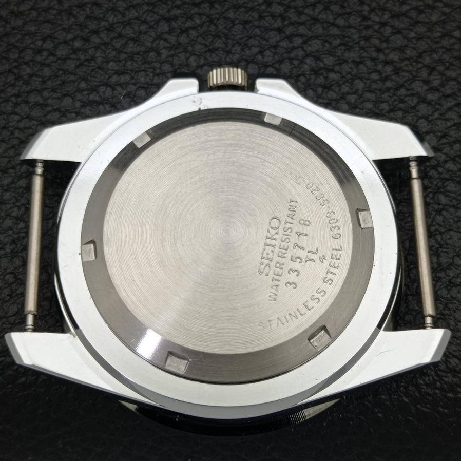 SEIKO 5 AUTOMATIC REFURBISHED 6309A JAPAN MENS RED DIAL WRIST WATCH a426514-2