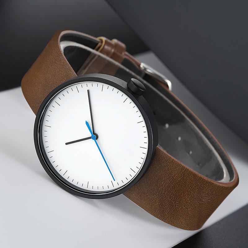 YAZOLE Fashion Men Watch Leather Strap Quartz Watches Men's Business Watch Minimalist Style Ultra-thin Mens Wristwatch NEW