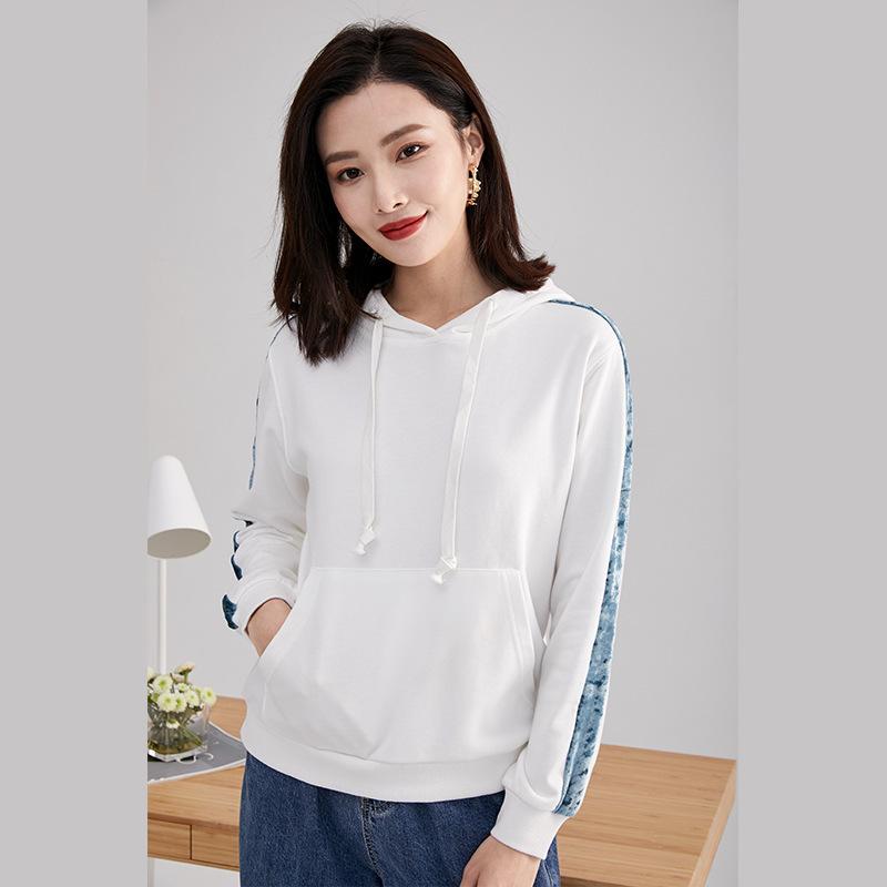 Korean Style Hooded Sweatshirt Women's Casual Loose Niche Women's New Fashion Long-sleeved Jacket