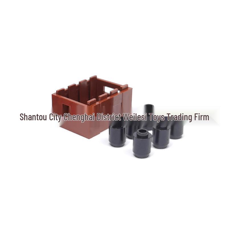Ancient Military Cannon Model Building Blocks - Pirate Ship Scene Toy