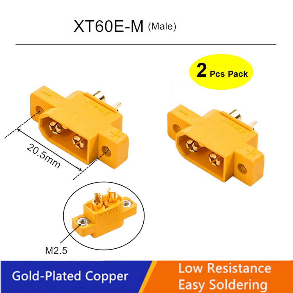 XT60 PW XT60PW XT30PW XT30 XT60E-M/F Connector Plug Socket Female Male for Drone RC Helicopter Li Lithium Ion Battery Amass CE