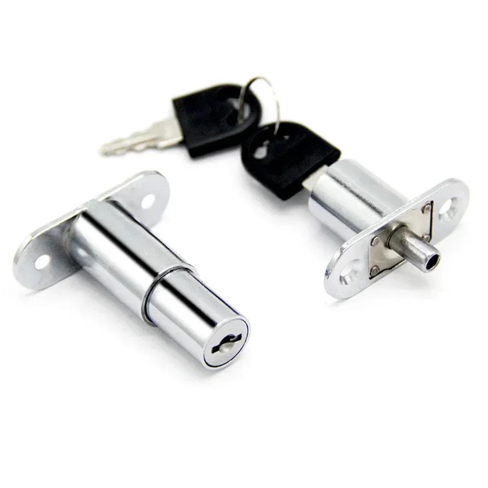 Sliding Door Window Locks With Keys Baby Child Safety Protection Antitheft Door Window Security Lock Cabinet Wardrobe Catches