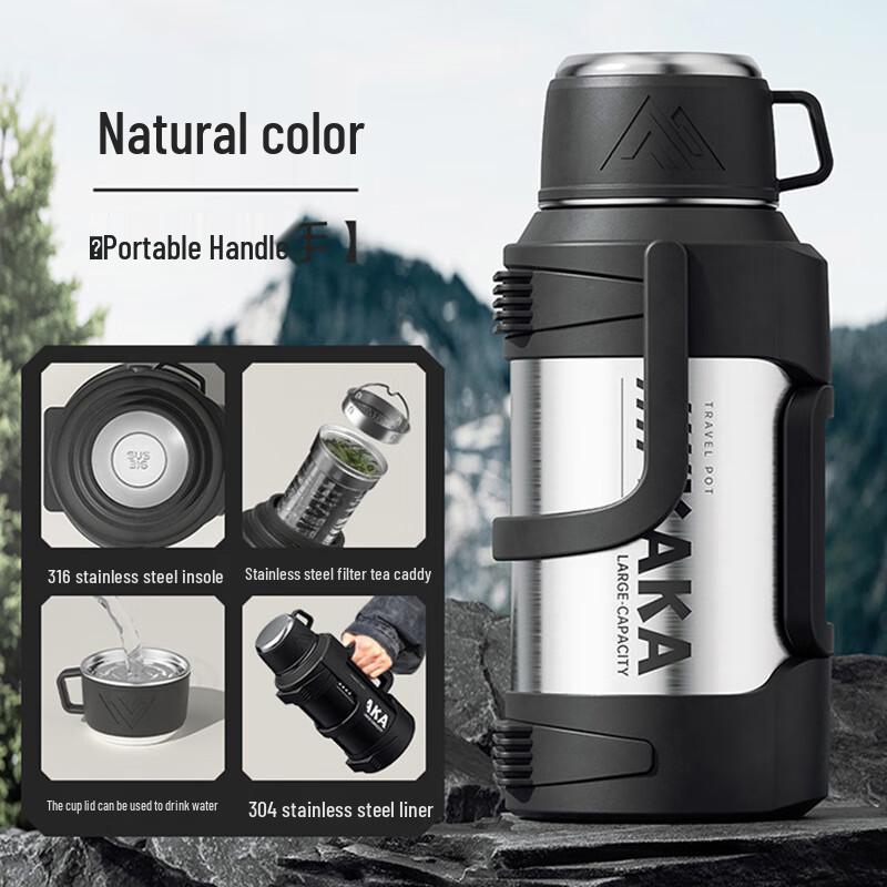 Shangqi Large Capacity Stainless Steel Insulated Travel Flask