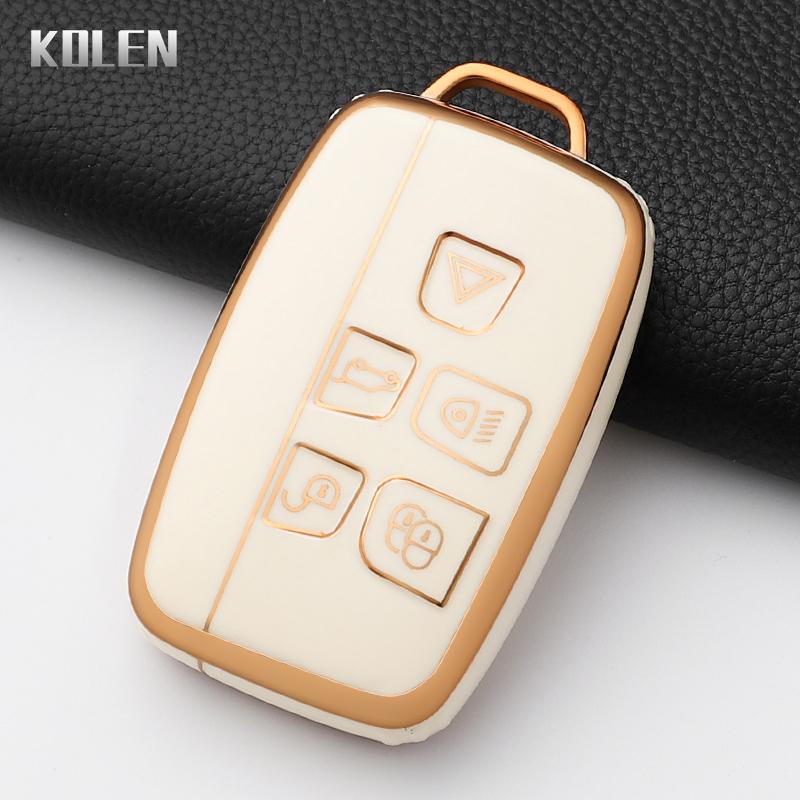 Luxury Car Remote Key Case Cover Shell For Land Rover Range Rover Evoque Sport Freelander Discovery Velar For Jaguar Xe Xf Xj