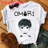 Omori Yaz Üst Giyim Unisex Baskı Estetik Sokak Giyimi Ulzzang Tişört Tumblr Omori Tişört Erkek Unisex
