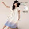 Women's Pure Cotton Short Sleeve Nightgown Dress