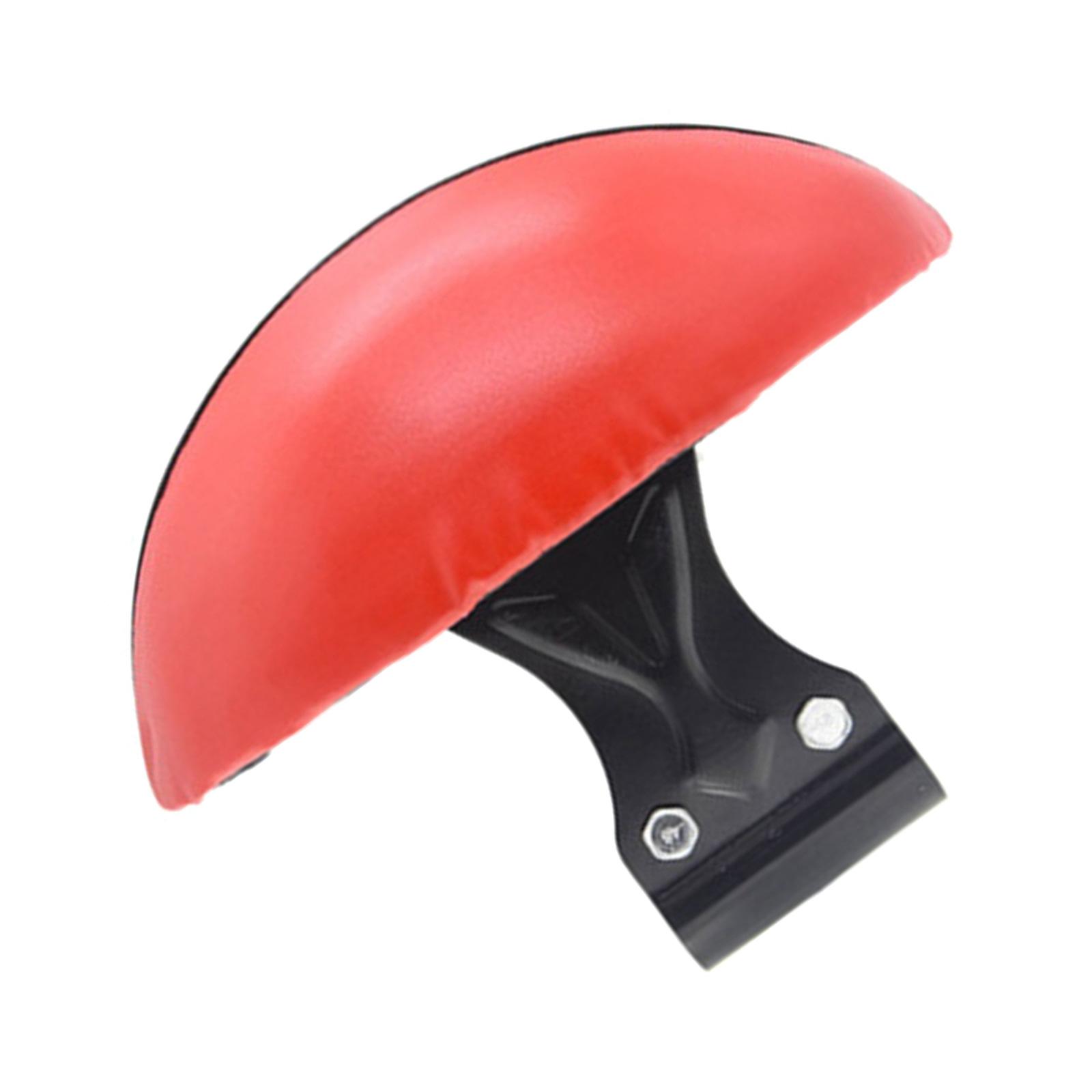 

Long Distance Riding Adjustable Height Motorcycle Backrest Pad with Comfortable Back Pad Easy to Install Seating Cushion червоний