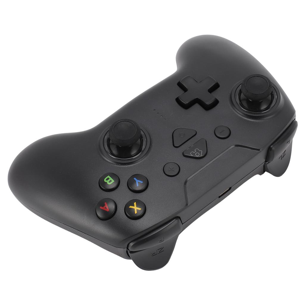 Manette de jeu sans fil Bluetooth professionnelle à double vibration, programmable, pour PC