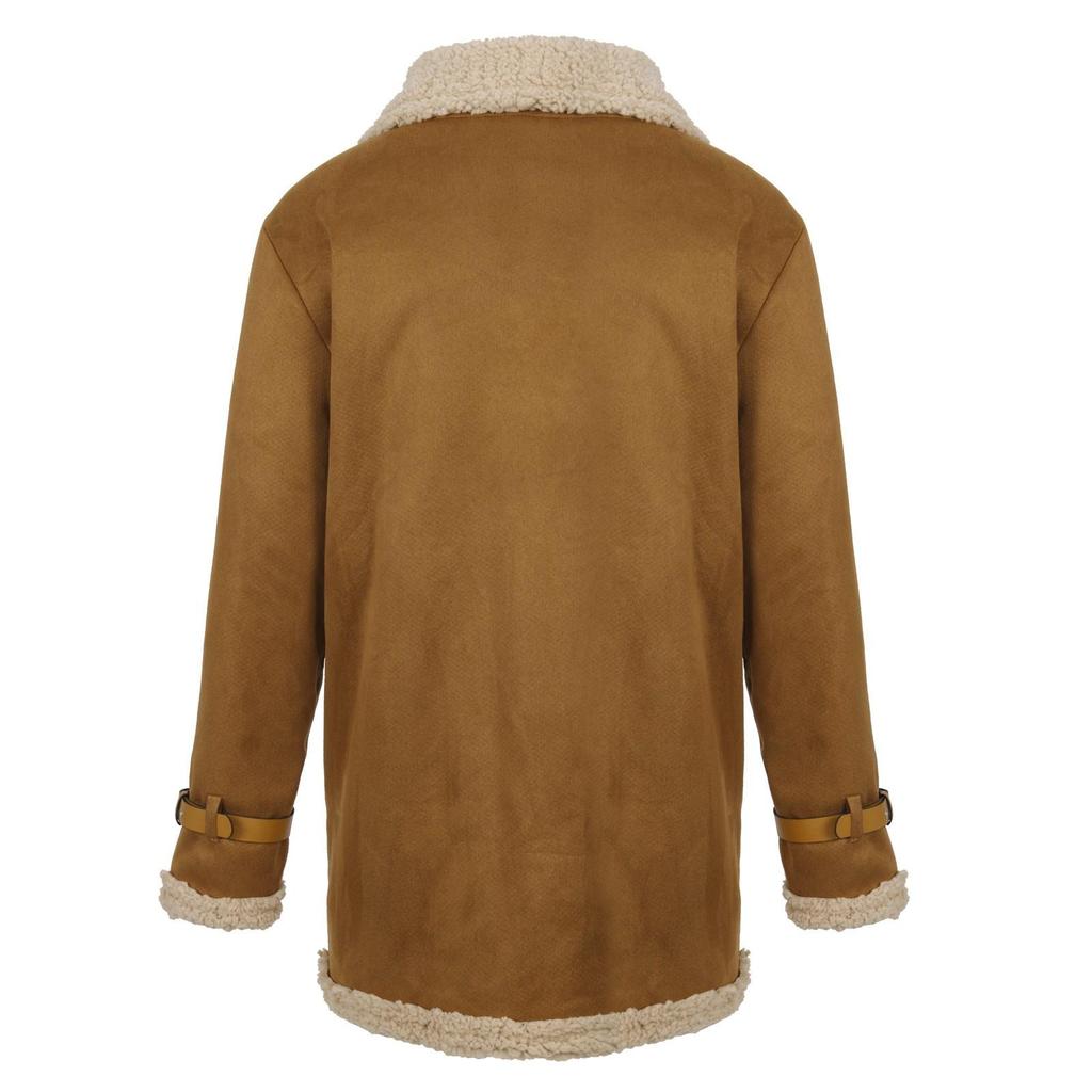 Warm Winter Men's Jacket Thickened Suede Faux Fur Jacket Independent Station