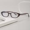 Retro New Oval Plastic Anti Blue Light Glasses for Men and Women Fashion Trendy Reading Glasses