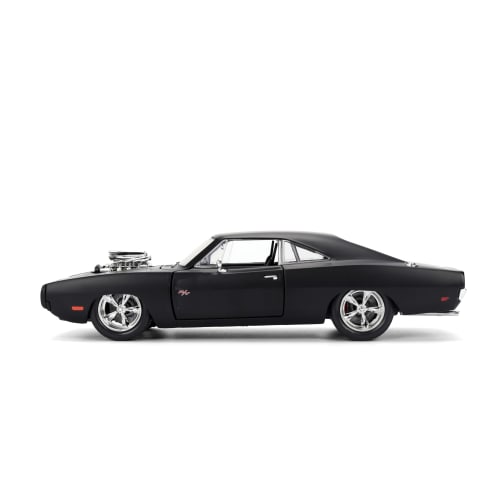 JADATOYS 1:24 Fast & Furious Dom's 1970 Dodge Charger R/T (Matt Black)