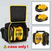 Cordless Tool Storage Holder Organizer Protective Case for 20V Tire Inflator with Pocket Air Compressor Carrying Bag