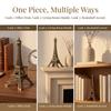 Bronze Tone Paris Eiffel Tower Figurine Statue Exquisite Craft Stylish Building Model Miniature Replica Creative