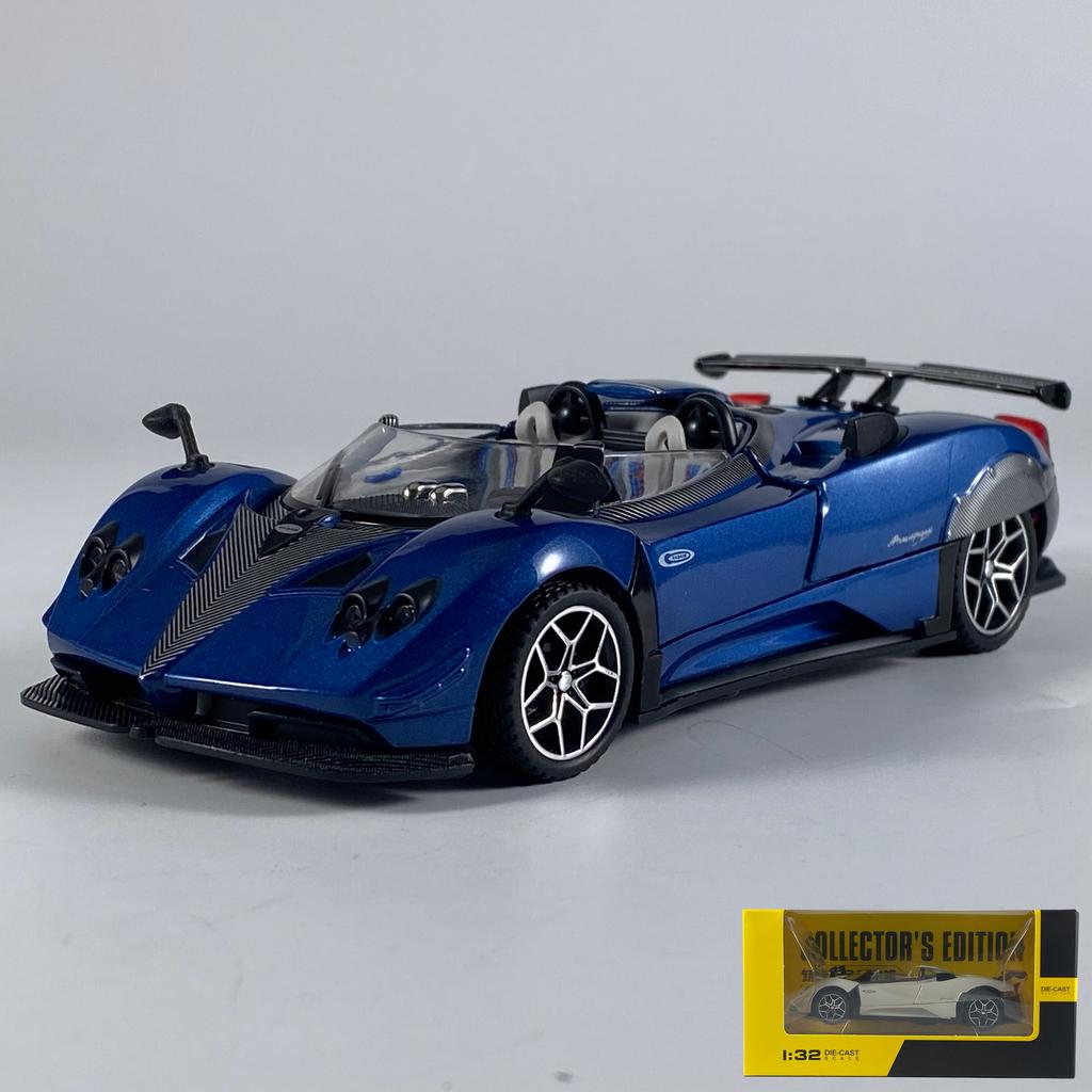 1:32 Pagani Zonda HP 2017 Supercar Alloy Metal Diecast Model Car High Simulation Ornament Decoration Home Collectibles Christmas