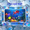 65cm Square Shape Inflatable Baby Water Play Mat Infant Kid Tummy Time Water Pad Cushion Early Educate Develop Activity Toy
