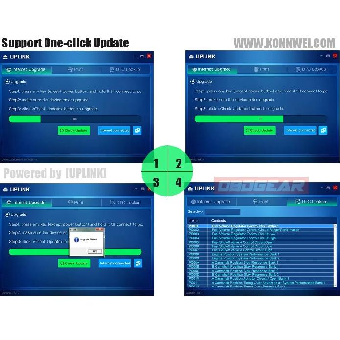 KONNWEI KW590 OBD2 Scanner Car Code Reader OBDII Diagnostic Tool Clear Fault Code Support Multi-Brands Cars&languages