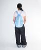Ames-Worldwide String Casual Back Pack Blue