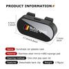 Car Sun Visor Glasses Case Organizer Sunglasses Box Visor Sunshade For BMW M Performance E84 F10 F20 F15 F25 iX iX1 iX2 iX3 iX5