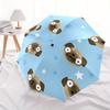 1pc Pug Automatic Folding Umbrella, Portable & Foldable Design with 8 Ribs, Casual Outdoor Accessory yy250805151