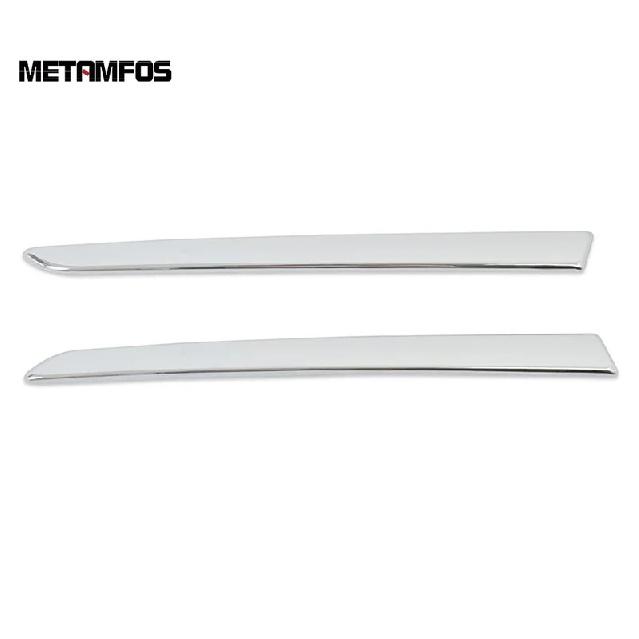 Rear Bumper Corner Cover Trim For Honda CR-V CRV 2017-  Chrome Anti-collision Strip Exterior Accessories Car Styling