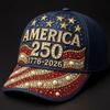 2026 US Marine Corps Veteran Casual Baseball Cap with Soldier Print
