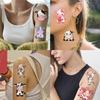 New Colorful Cow Tattoo Stickers Waterproof Party Party Gift Funny Fun Face Stickers