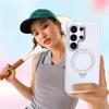 Glitter Bling Rotatable Ring Holder Magnetic Case For Samsung S26 S25 S24 S23 Ultra S25 FE Stand Shockproof Protective Cover