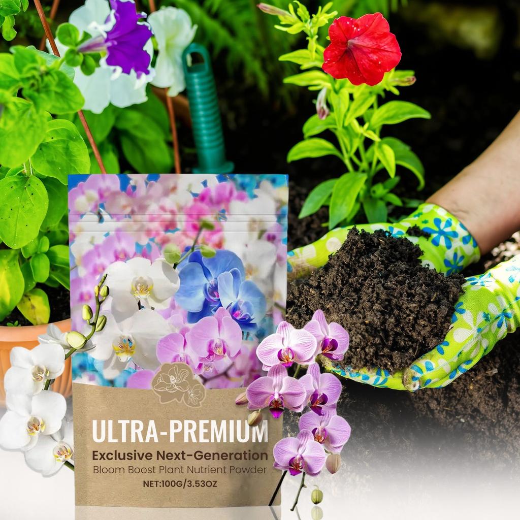 Nutrient Fertilizer For Flower And Plant Growth Plant Nutrient Powder Supplements Soil Nutrients And Is Suitable For Flowers And Houseplants,100g
