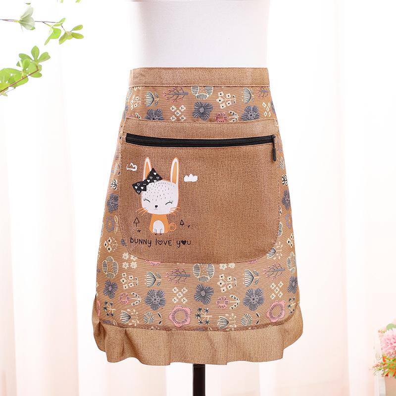 Women's Summer Oil-Proof Half Waist Apron