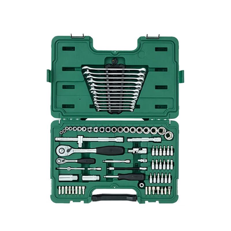 SATA 80-Piece Ratchet Wrench Set