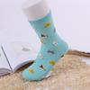 Women's Winter Stylish Autumn Cartoon Animal Cute Cat Pattern Cotton Ankle Socks