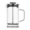 20oz French Coffee Maker with High-Density Stainless Steel Filter Heat Borosilicate Glass Coffee Press Thickened Base