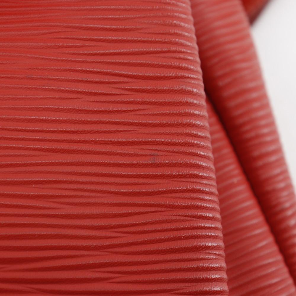 Fendi Mini Backpack Backpack Daypack Vintage Red Calfskin Women Used