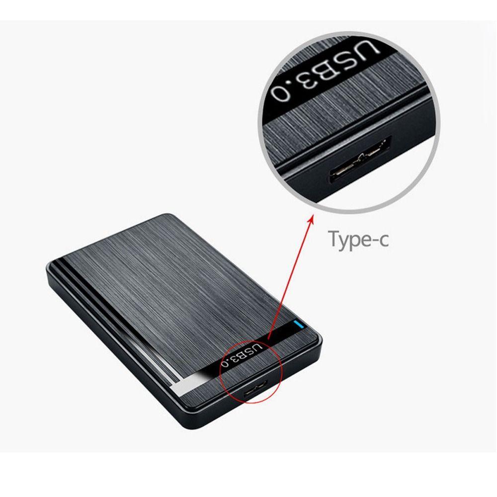 Useful Storage Devices HDD Enclosure SSD Cover Box SATA Hard Disk Drive USB 3.1 2.5 Inch External Mobile Hard Disk Case
