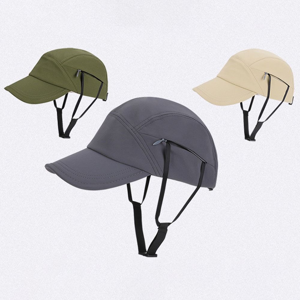 with Windproof Strap Sunhat Adjustable Sunscreen Cap New Beach Fisherman Hat Summer