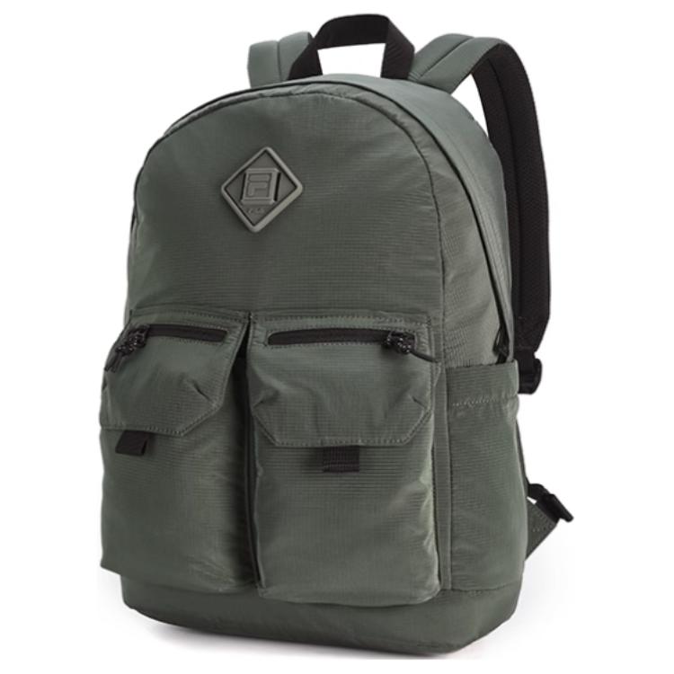 New FILA Fabric Backpack Extra Small Men's Crab Shell Gray F13M439103FCC