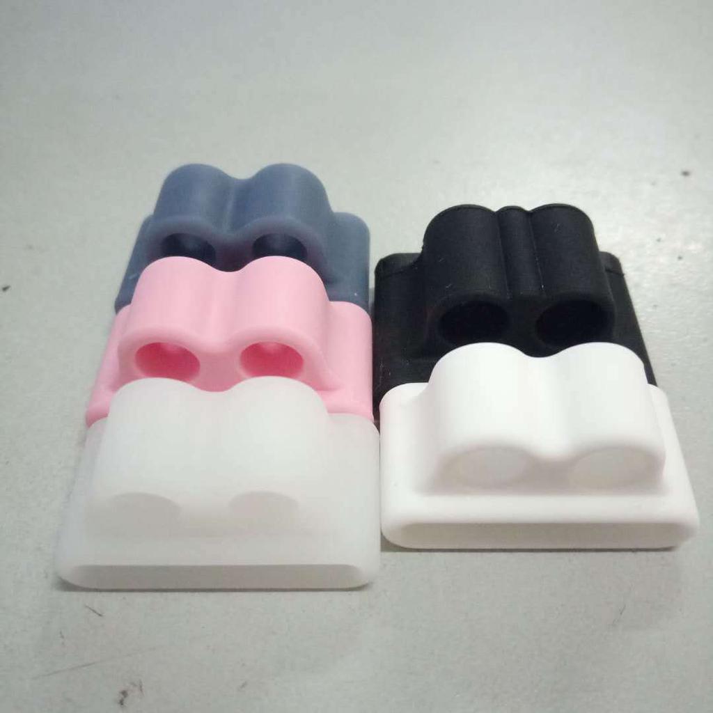 Silikonhülle Abdeckung Riemenhalter für Airpod Air Bluetooth Kopfhörer
