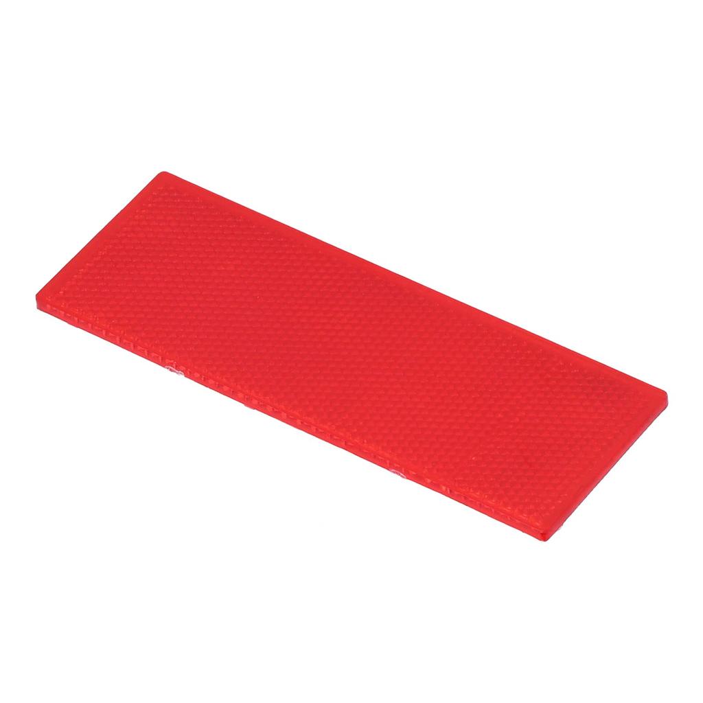 High Reflective Red Rectangle Warning Reflector Sticker for Truck Trailer, Stick Anywhere, Super Durable