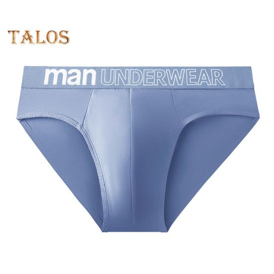 

Мужские трусы средней посадки, облегающие, высокоэластичные, однотонные, с буквенным принтом, U-образные, дышащие, мягкие линии, нижнее белье XL светло-синий