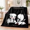 The Conjuring Annabelle Flannel Throw Blanket Soft Warm Cozy For Sofa Bed Indoor Home Bedroom Use