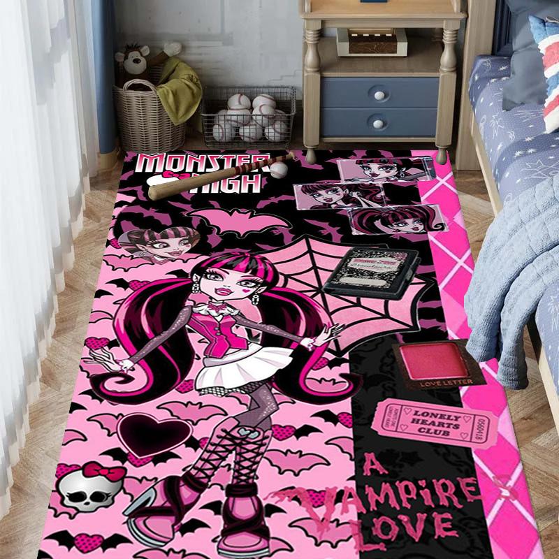 Monster High: Vampire Love Carpet Home Decor Floor Mats Doormat Art Dormitory Decoration
