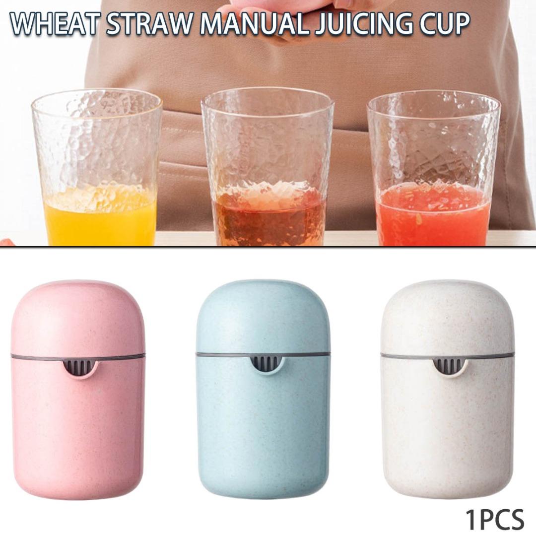 

PDTO Многофункциональная мини-соковыжималка для фруктов, апельсина, лимона, чашка для сока, портативная ручная соковыжималка