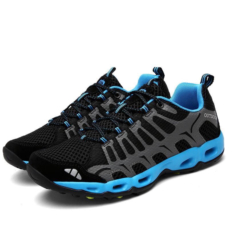 

Осенние большие размеры, весенние и летние мужские спортивные туфли для альпинизма, повседневные, пара, дышащая сетка, легкие и износостойкие 39