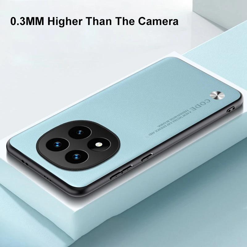 Texture Skin-friendly Leather Case For Redmi Note 15 14 Pro Plus 5G 15C 14C A5 Soft Edge Anti-fingerprint Shockproof Back Cover