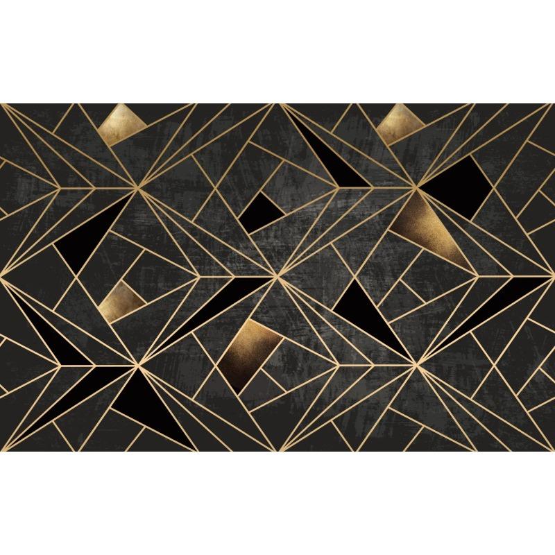 Modern Simple Mural Geometric Lines Light Luxury Wallpaper Living Room Bedroom Tv Background Wall Mural