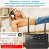 Bluetooth 5.4 Qualcomm Solution Receiver and Transmitter 2-in-1 AUXRCA Car TV APTX Adaptive