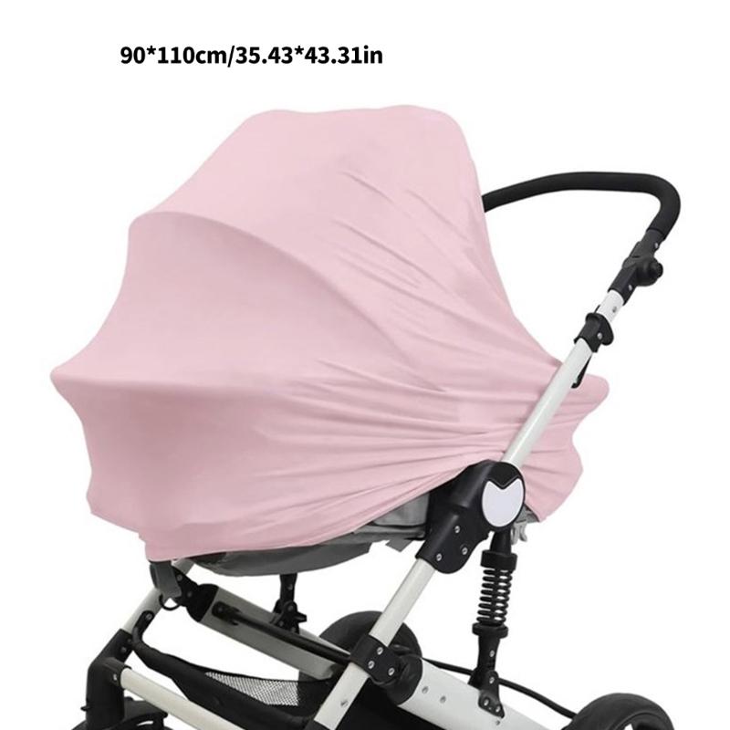 Soft Breastfeeding Towel Nursing Cover Safety Seat Sunshade Windproof Sleeve Baby Strollers Carrying Basket Cover