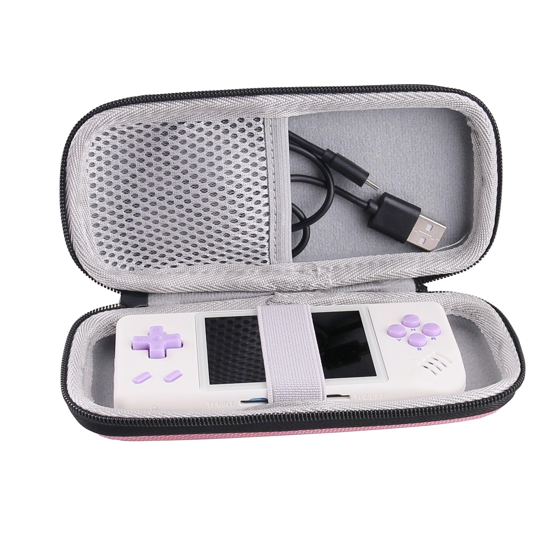 

WERJIA Storage Case Compatible with Anbernic RG28XX Portable Game Console (RG28XX Pink Case)