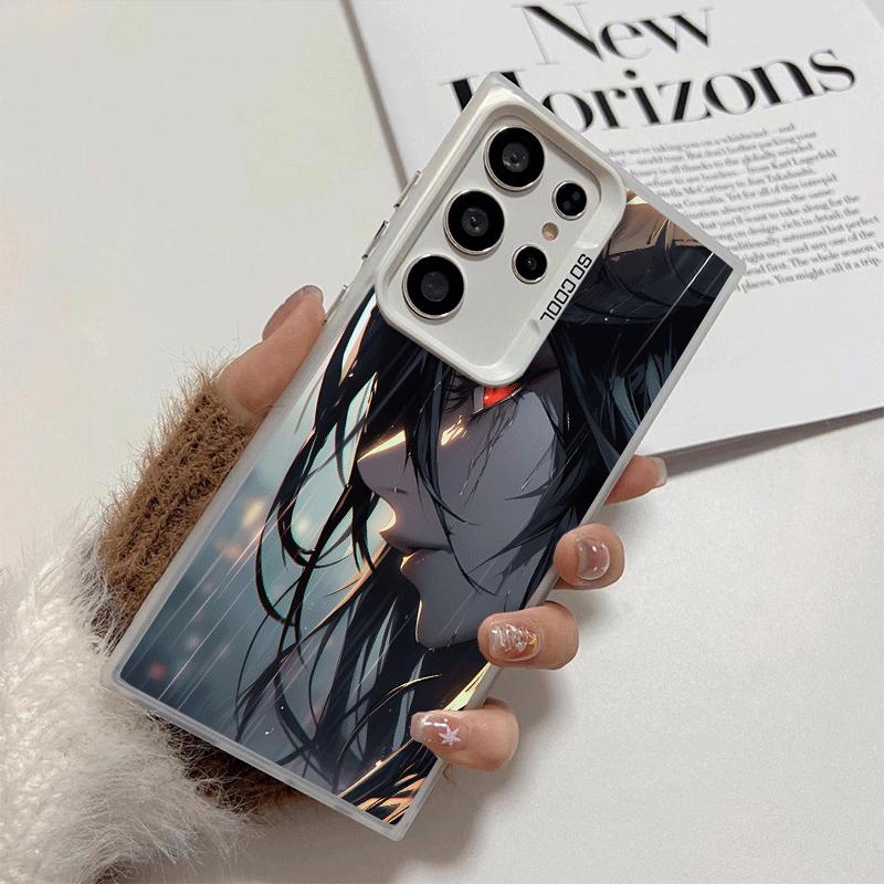 Albedo O-Overlords Anime Weiche Handyhülle für Samsung Galaxy S24 S25 FE S26 Edge S23 Ultra S22 Plus S21 + Stoßfeste Hülle Rückseite S